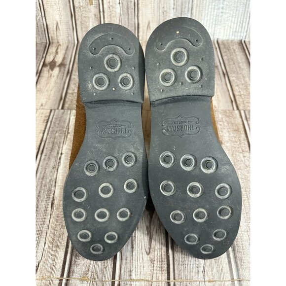 Thursday Duchess Chelsea Suede Ankle Boot Size 8.5 Glazed Ginger - Picture 8 of 8